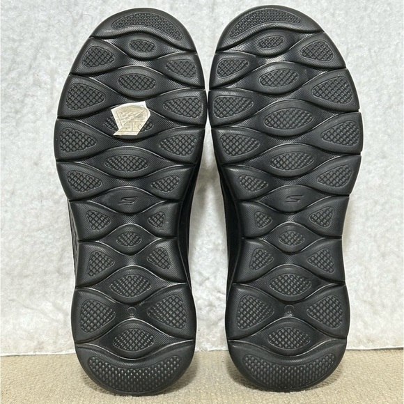 Skechers Womens Black Hands Free Slip Ins Casual Knit Slip On Sneaker Shoes SZ 7 - Picture 8 of 12